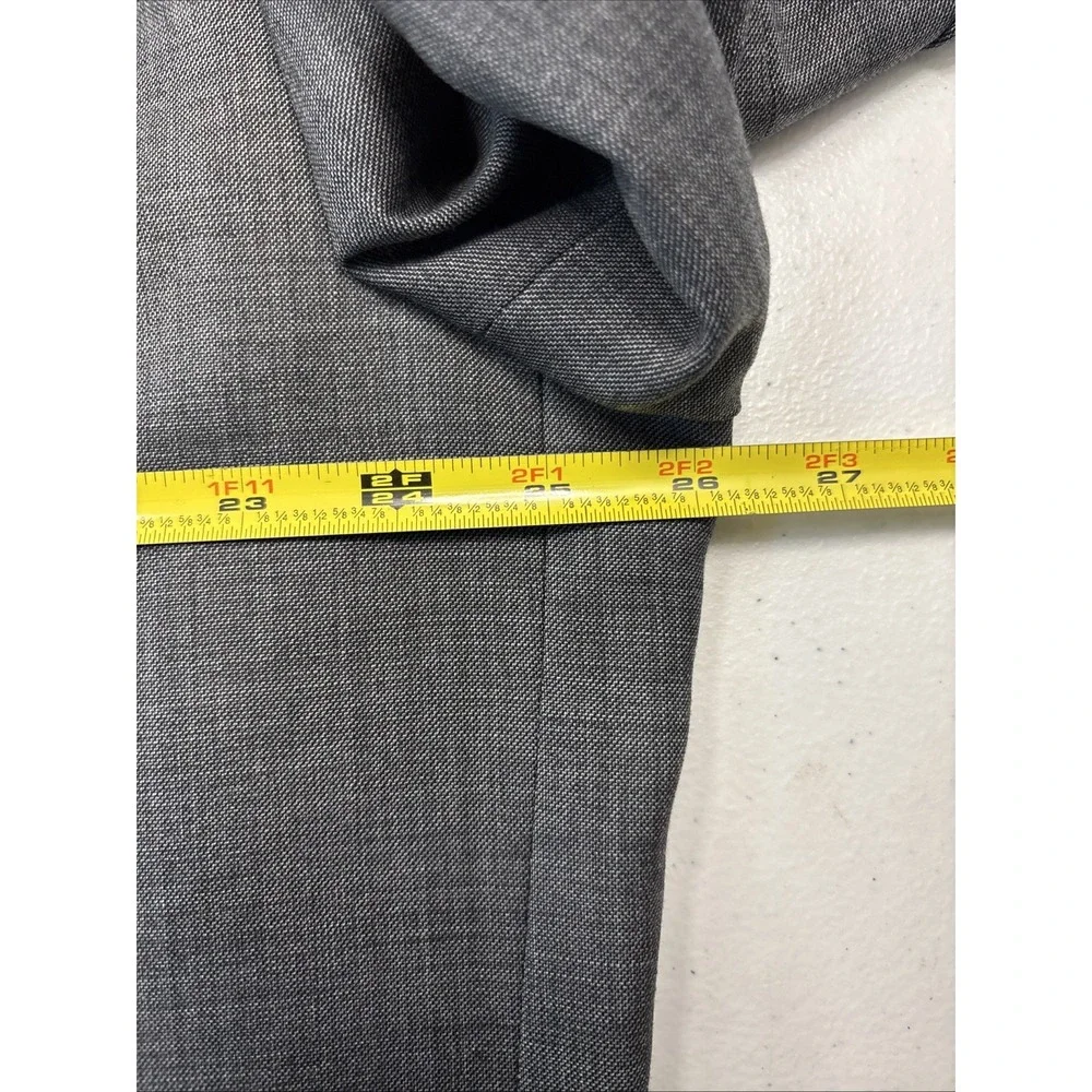 Lauren Ralph Lauren 100% Wool Blend Single Breast Sports Jacket Mens‎ 48 L Gray